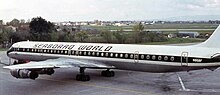 Seaboard World Airlines DC-8 N868F taken in 1974. Seaboard World Airlines DC-8 N868F.jpg
