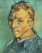 Self portrait by Vincent van Gogh (F525)