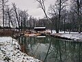 Shadow Brook with Hyde Hall Covered Bridge, Otsego County, New York, USA. (2021)