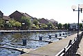 Side dock, Millwall Docks, August 2013