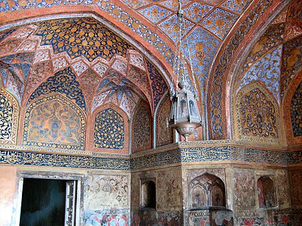 The antechamber to Akbar's tomb at Sikandra