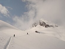 Backcountry skiing in the Cariboo Mountains