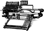 Een innovatie op de schrijfmachine uit 1897