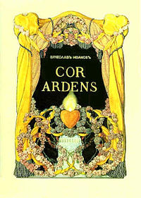 Somov's frontispiece for Ivanov's book Cor Ardens (1907).