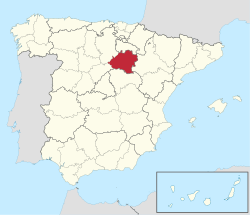 Province of Soria - Beliggenhet