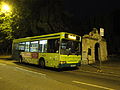 Southern Vectis 314 Wedge Rock (HW54 BUV), a Dennis Dart SLF/Plaxton Pointer 2 MPD, in Church Litten, Newport, Isle of Wight on a shuttle service for the Isle of Wight Festival 2010.