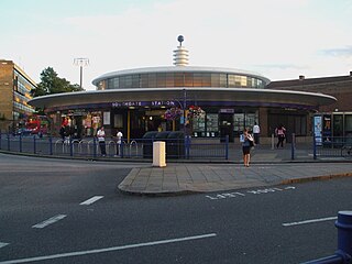 Southgate tube station London Underground station