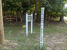 Springs Fireplace Rd sign Springs, NY NRHP collection 39.jpg