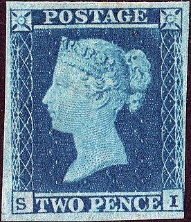 Two penny blue