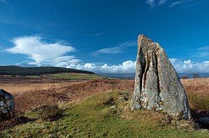 Standing stones at Machrie Moor, Scotland -16Feb2011.jpg