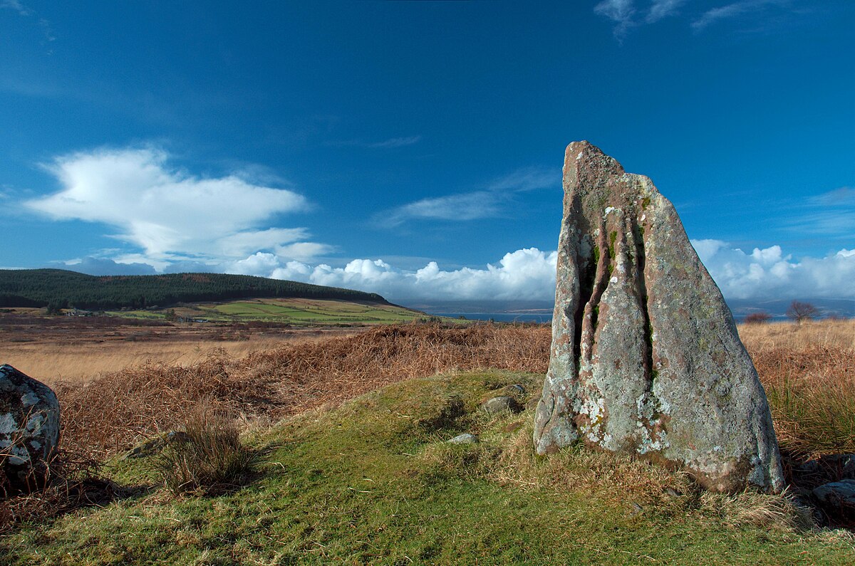 Остров Арран каменный круг Шотландия