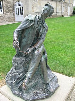 L'étudiant du monument à Charles Demolombe.