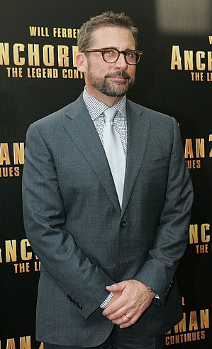 Steve Carell was cast as lead character Michael Scott.