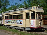 Spårvagn från Hannover, byggd 1929 av Hannoversche Waggonfabrik