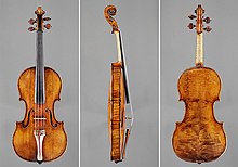 Views of the Hubay 1726 Stradivari (Source: Wikimedia)