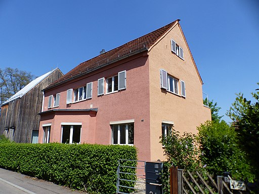 Stuttgart, Viergiebelweg 24, Wohnhaus (Siedlung Viergiebelweg)