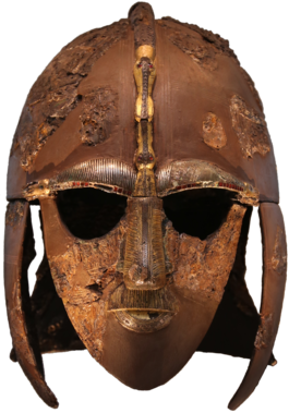 Room 41 – Sutton Hoo helmet, Anglo-Saxon, England, early 7th century AD