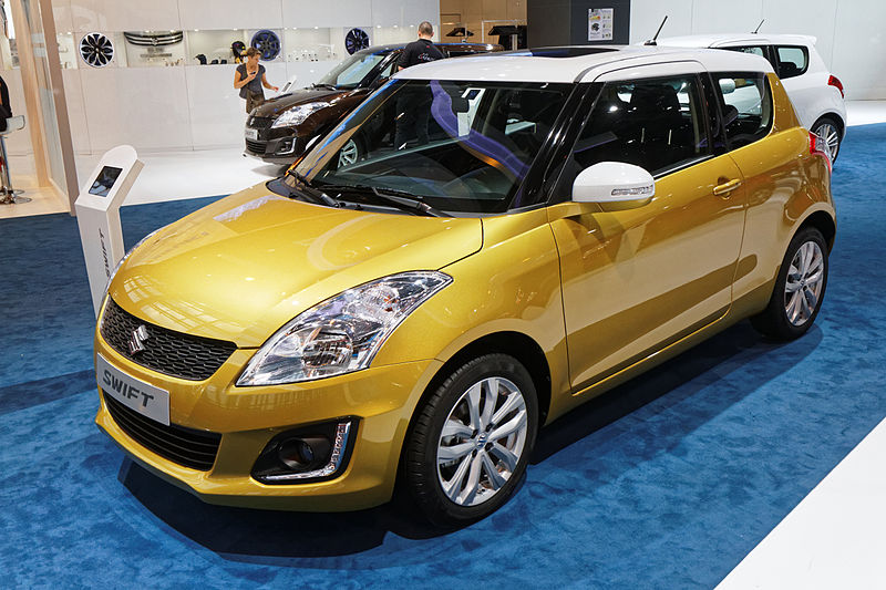 File:Suzuki Swift - Mondial de l'Automobile de Paris 2014 - 001.jpg