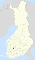 Sijainti Tampere Tammerfors läge Location of Tampere