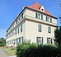 Individual features of the aggregate housing complex Bauverein-Gartenheim Blasewitz (Obj. 09305719): Semi-detached house with enclosure