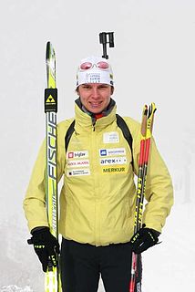 <span class="mw-page-title-main">Teja Gregorin</span> Slovenian biathlete