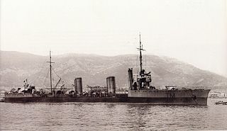 French destroyer <i>Opiniâtre</i> Destroyer of the French Navy