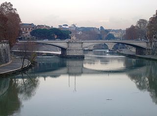 Lungotevere dei Vallati street in Rome, Italy