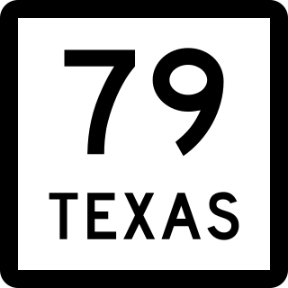 <span class="mw-page-title-main">Texas State Highway 79</span> State highway in Texas