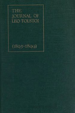 The Journal of Leo Tolstoy.djvu