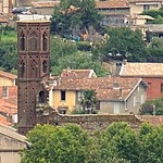 Cordeliers Turm von der Piste aus gesehen.jpg