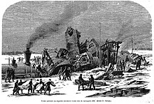 The Cerhovice collision Train Crash Cerhovice 1868 Chalupa.jpg