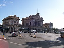 La stazione ferroviaria di Genova Brignole, assieme a Genova Piazza Principe una delle porte ferroviarie del capoluogo