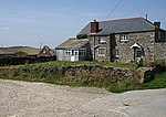 Trevelver and arch reset in wall on north-east Trevelver - geograph.org.uk - 204514.jpg