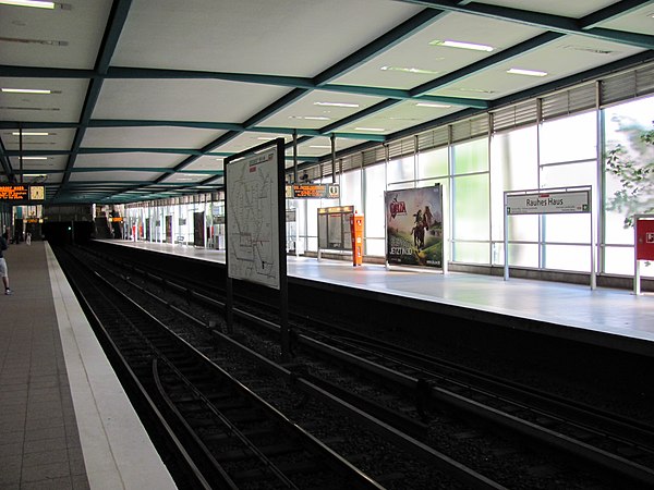 Rauhes Haus Hamburg U Bahn Station Wikiwand