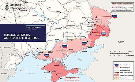 Хронология вторжения России на Украину (с 2022) — Википедия