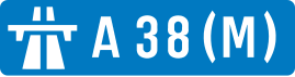 A38 (M) Schild