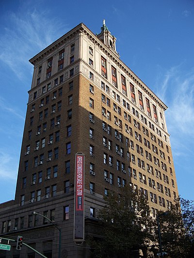 The Bank of Italy Building, built in 1926, is the oldest skyscraper in Downtown San Jose.