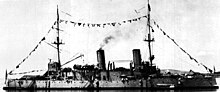 USS Olympia in 1919 rearmed with five-inch guns USS Olympia (1919).jpg