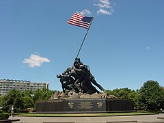 Iwo Jima Monumentið.