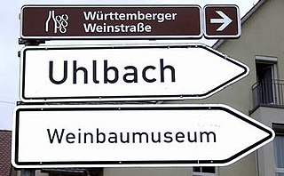 <span class="mw-page-title-main">Württemberger Weinstraße</span> Scenic route in Baden-Württemberg, Germany