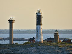 Understen lighthouse, SW view.