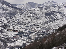 Vallio Terme im Winter