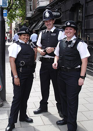 <span class="mw-page-title-main">Law enforcement in the United Kingdom</span> Police in the United Kingdom