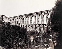 The Roquefavour Aqueduct, near Aix-en-Provence.