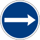 Vienna Conv. road sign D1a-V3