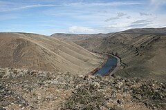 Изглед на север от хребета Umtanum в каньона Yakima 0960.jpg