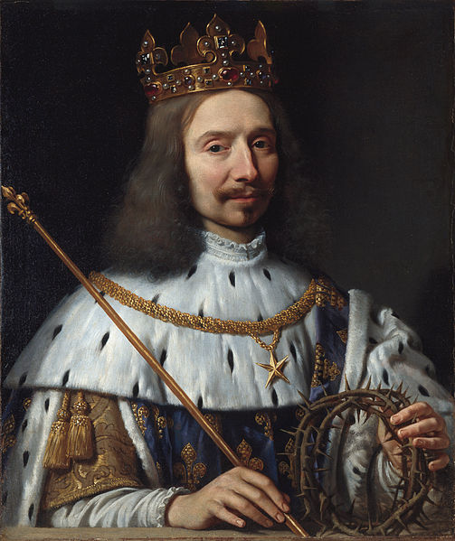 French poet Vincent Voiture depicted as Saint Louis, c. 1640–1648