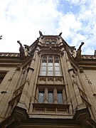 Gargouilles de l'escalier néo-gothique de la Rue aux juifs (fin XIXe s).