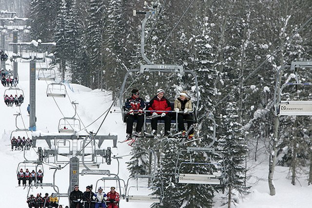 Chairlift in Krasnaya Polyana