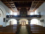 Vorderweißbach parish church - organ loft 1.jpg